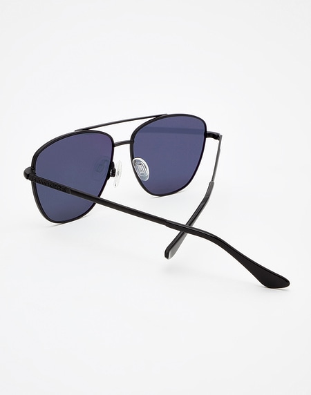 Sunglasses Hawkers BLACK - CHROME FLAT LAX