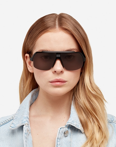 Sunglasses Hawkers BAVE - BLACK DARK GREY