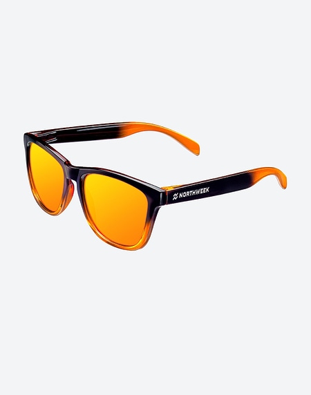Sunglasses Northweek GRADIANT BLACK/ORANGE - ORANGE POLARIZED