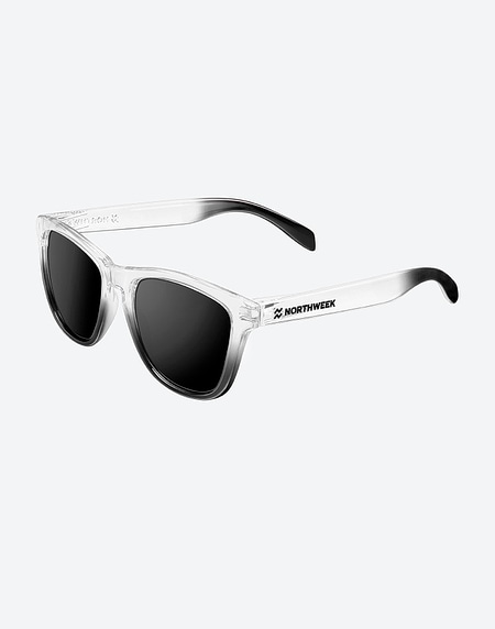 Sunglasses Northweek GRADIANT WHITE/BLACK - BLACK POLARIZED