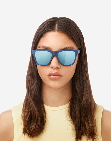 Sunglasses Hawkers ONE LS RAW - NAVY BLUE CHROME