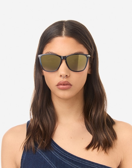 Sunglasses Hawkers ONE CROSSWALK - NAVY GRADIENT GOLD