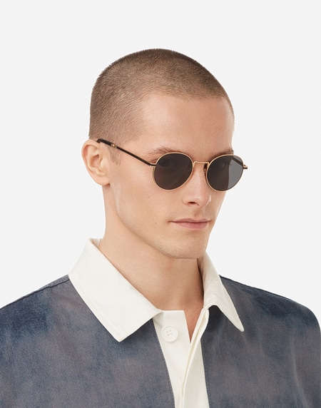 Nos Lunettes de Soleil Hawkers MOMA - GOLD BLACK