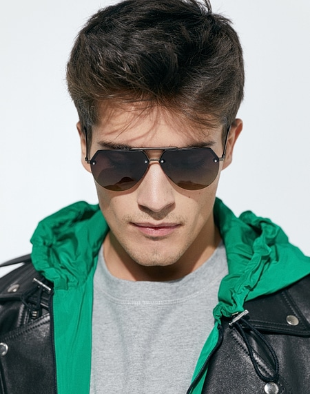 Sunglasses Hawkers COOPER - GUN METAL MOSS