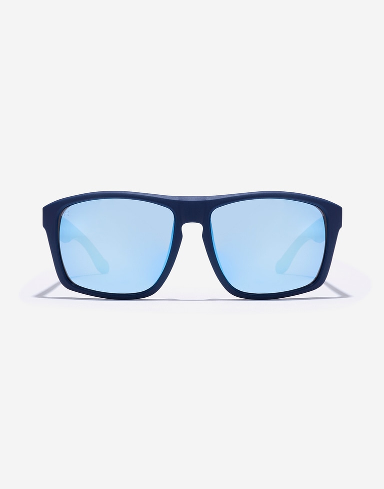 Nos Lunettes de Soleil HAWKERS FASTER SPORT RAW - NAVY BLUE CHROME