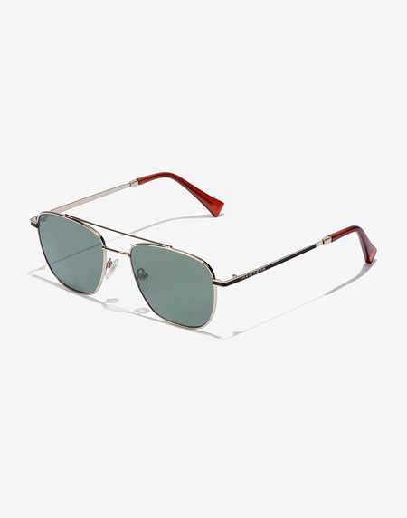 Sunglasses Hawkers GOLD GREEN BOTTLE PILOTA