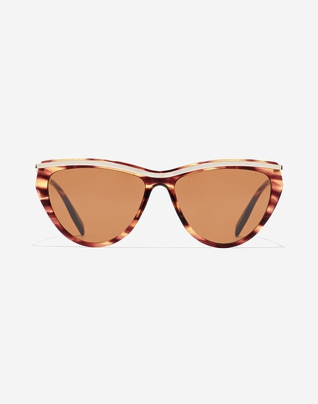 Nos Lunettes de Soleil Hawkers BOW - TIGER HAVANA CARAMEL