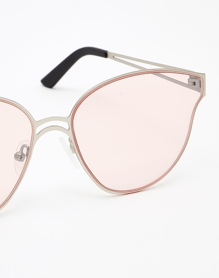 Nos Lunettes de Soleil Hawkers SILVER - PINK OMNIA