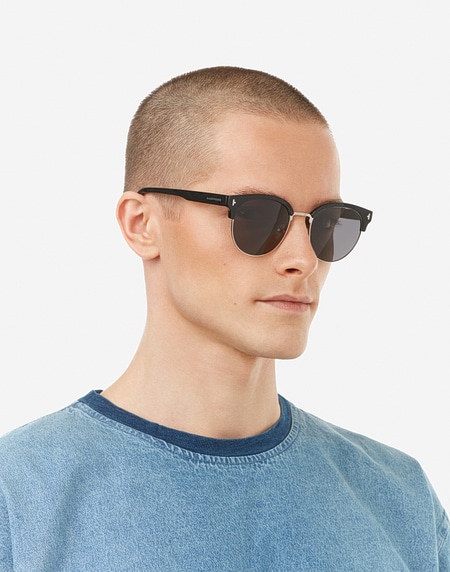 Sunglasses Hawkers NEW CLASSIC ROUNDED - POLARIZED BLACK