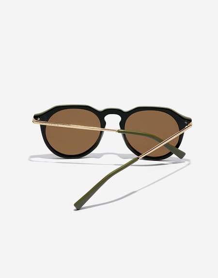 Sunglasses Hawkers WARWICK CROSSWALK - HAVANA GREEN OLIVE