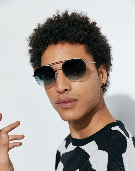 Sunglasses Hawkers LENOX - GOLD GREEN FOREST
