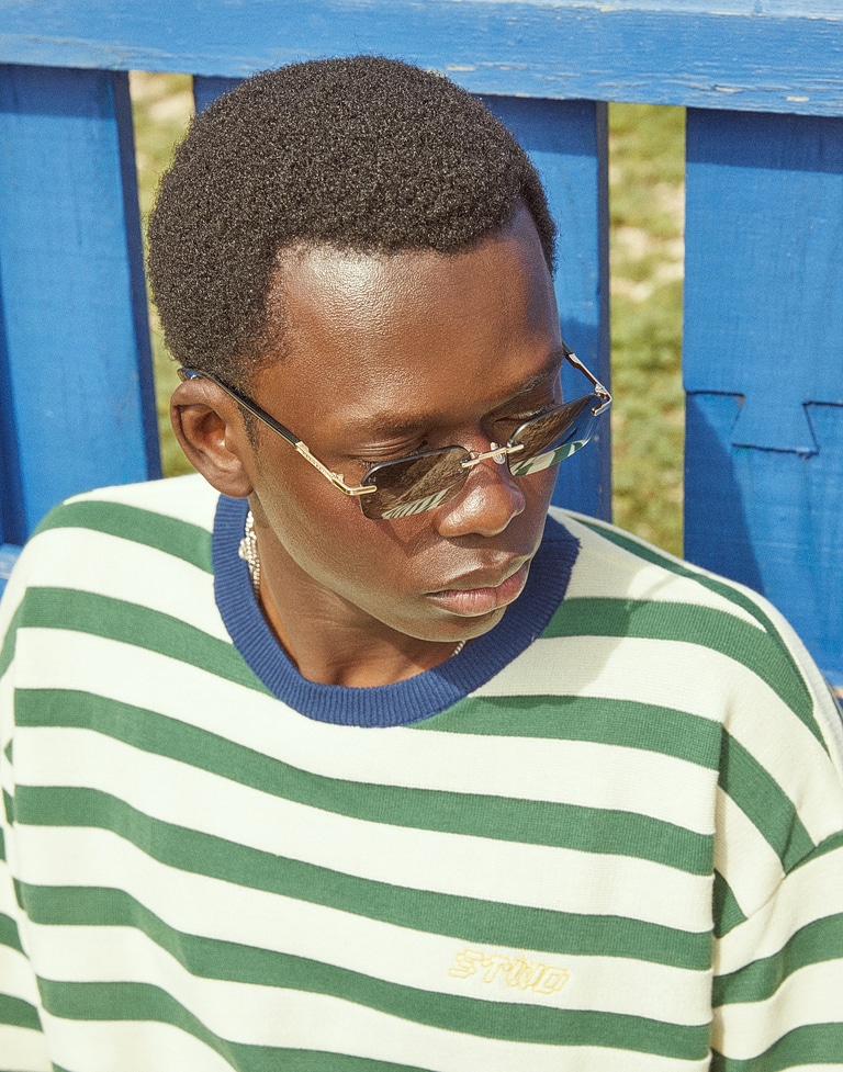 Nos Lunettes de Soleil HAWKERS ENIGMA - LIGHT GOLD GREEN FOREST