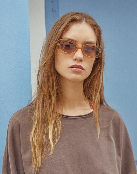 Sunglasses HAWKERS GLIMMER - LIGHT BROWN NATURE