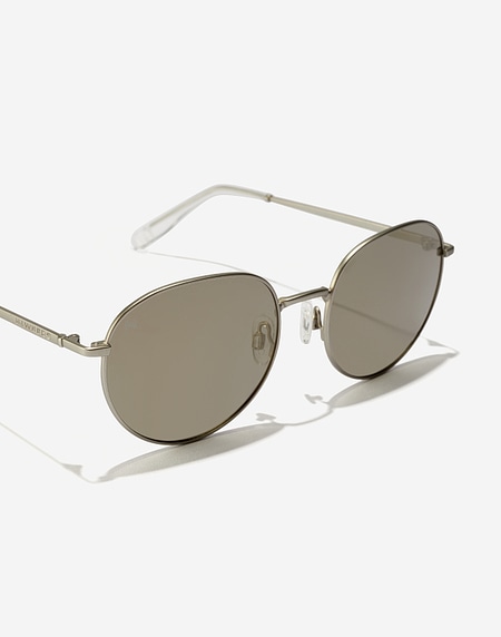 Nos Lunettes de Soleil Hawkers VENT - POLARIZED SILVER BEIGE