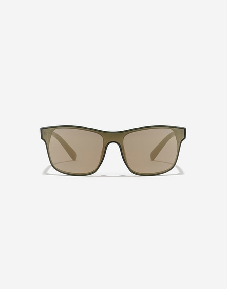 Nos Lunettes de Soleil Hawkers ONE VENM XS - DARK GREEN BEIGE