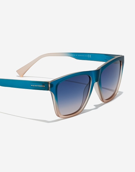 Nos Lunettes de Soleil Hawkers ONE LS - SUNRISE BLUE TO PEACH