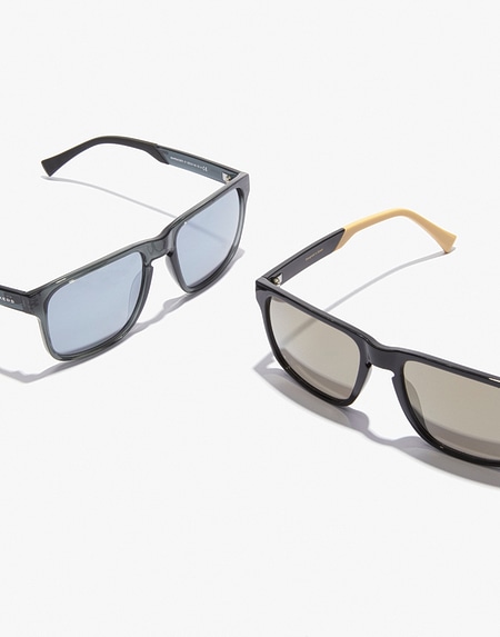 Sunglasses Hawkers PEAK - BLACK BEIGE