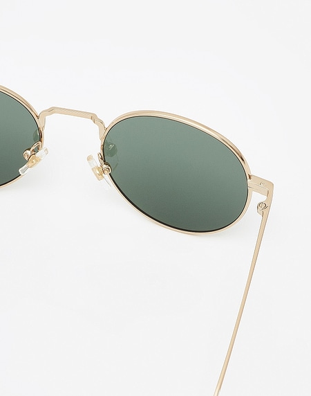 Sunglasses Hawkers GOLD - GREEN BOTTLE MOMA