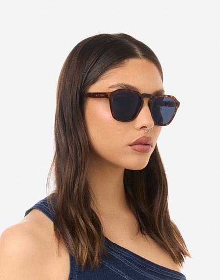 Lentes de sol Hawkers BLACKJACK - HAVANA DARK BLUE