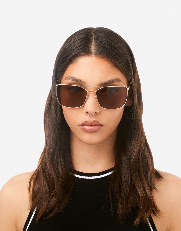 Nos Lunettes de Soleil Hawkers SENSE - POLARIZED GOLD BROWN