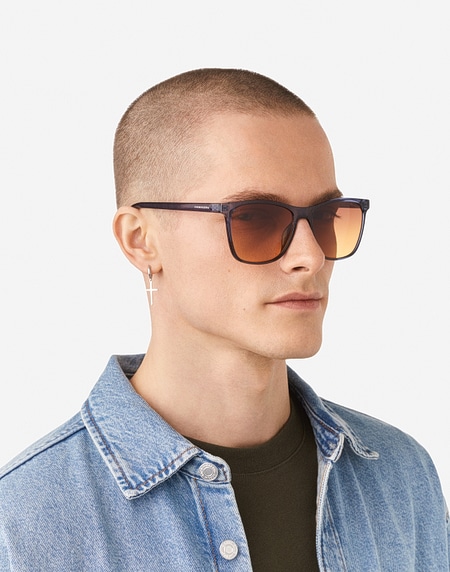 Sunglasses Hawkers WAVE - NAVY TOBACCO
