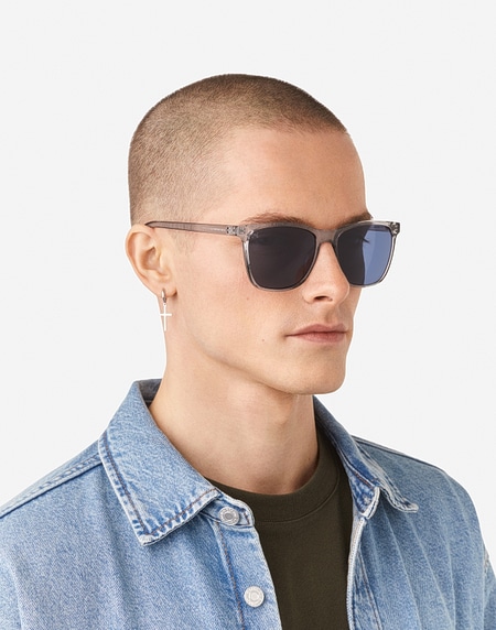 Sunglasses Hawkers WAVE - GREY SMOKE BLUE