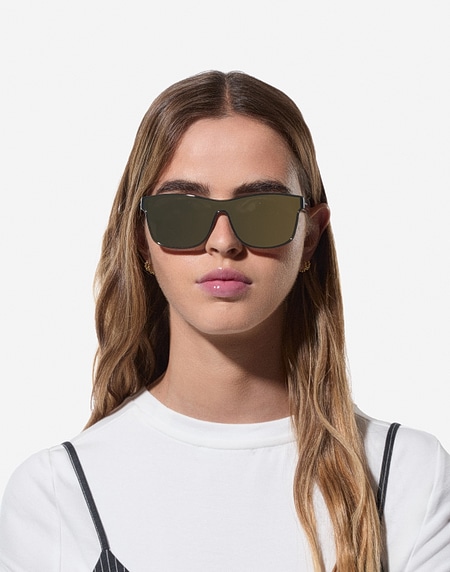 Nos Lunettes de Soleil Hawkers ONE VENM XS - DARK GREEN BEIGE