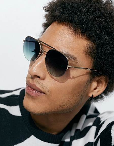 Sunglasses Hawkers LENOX - GOLD GREEN FOREST