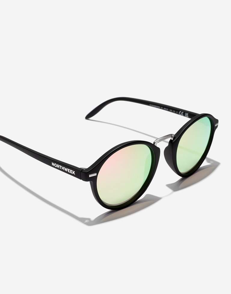 Sunglasses Northweek VESCA MATTE BLACK - ROSE GOLD POLARIZED