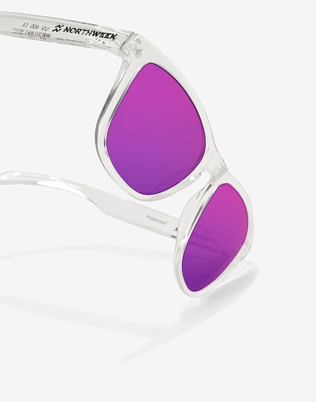 Lentes de sol Northweek REGULAR BRIGHT WHITE - PURPLE POLARIZED