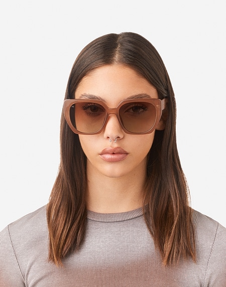 Gafas de sol Hawkers BOUJEE - LIGHT BROWN NATURE ECO