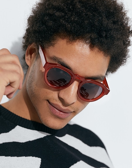Sunglasses Hawkers WARWICK UPTOWN- TERRACOTA ROSEWOOD