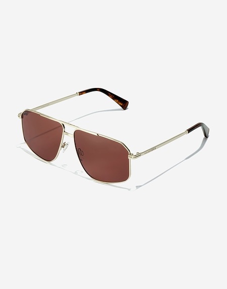 Sunglasses Hawkers POKER - GOLD ROSEWOOD