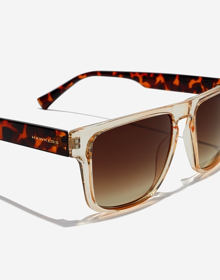 Nos Lunettes de Soleil Hawkers LAYOFF - CHAMPAGNE SMOKY EXCLUSIVE