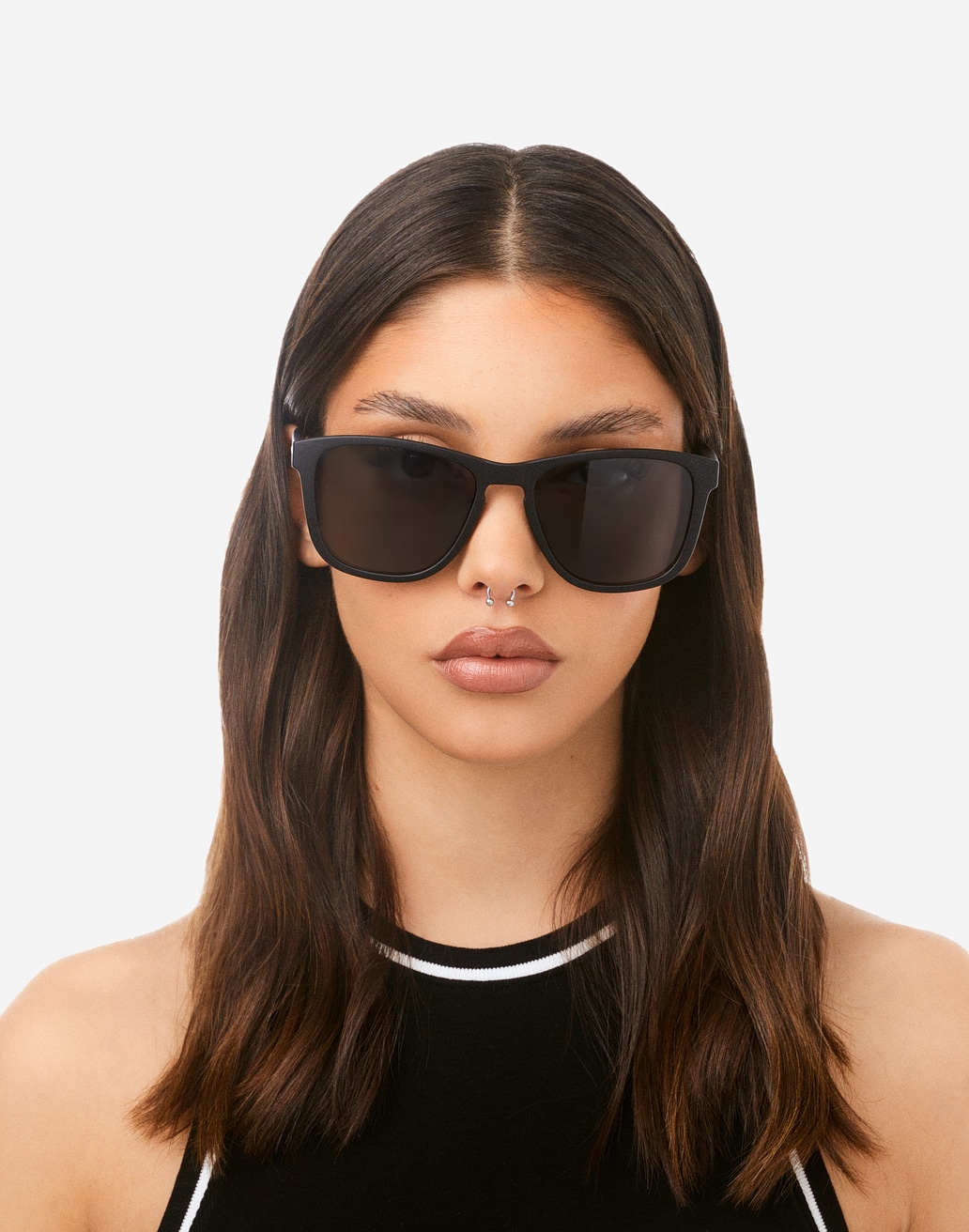 Dark polarized women's sunglasses sales