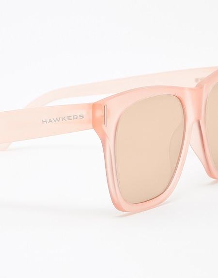 Sunglasses Hawkers FROZEN NUDE ROSE GOLD SUNSET XL