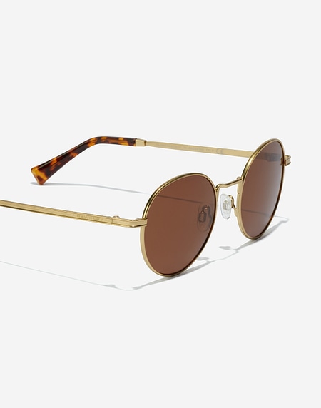 Sunglasses Hawkers MOMA - POLARIZED GOLD HAVANA