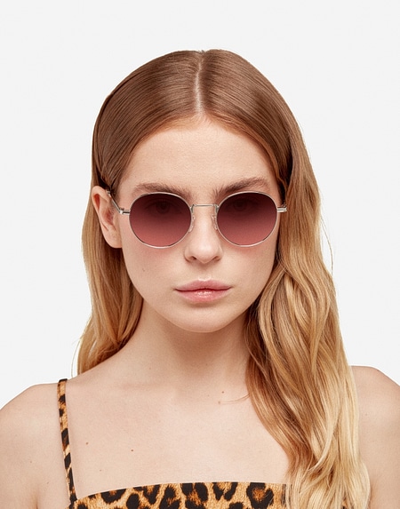 Lentes de sol Hawkers MOMA - POLARIZED SILVER GRAPE