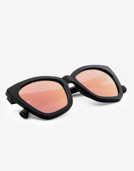Sunglasses Hawkers BLACK ROSE GOLD MELROSE