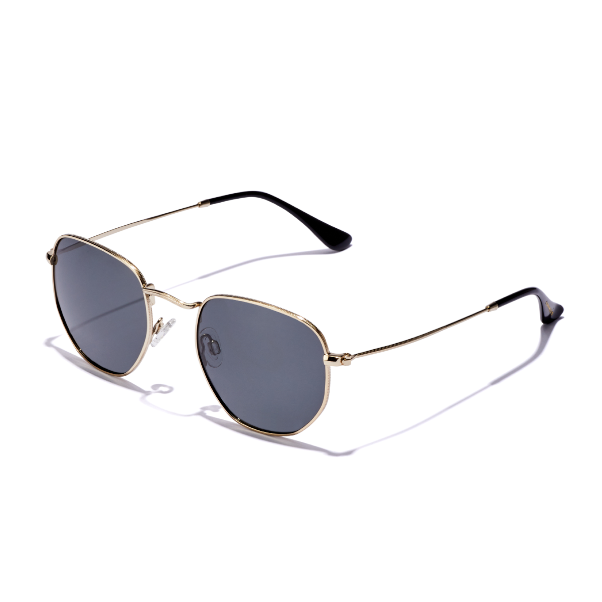 Hawkers Unisex Gold/Grey Sunglasses Sixgon Drive - Polarized