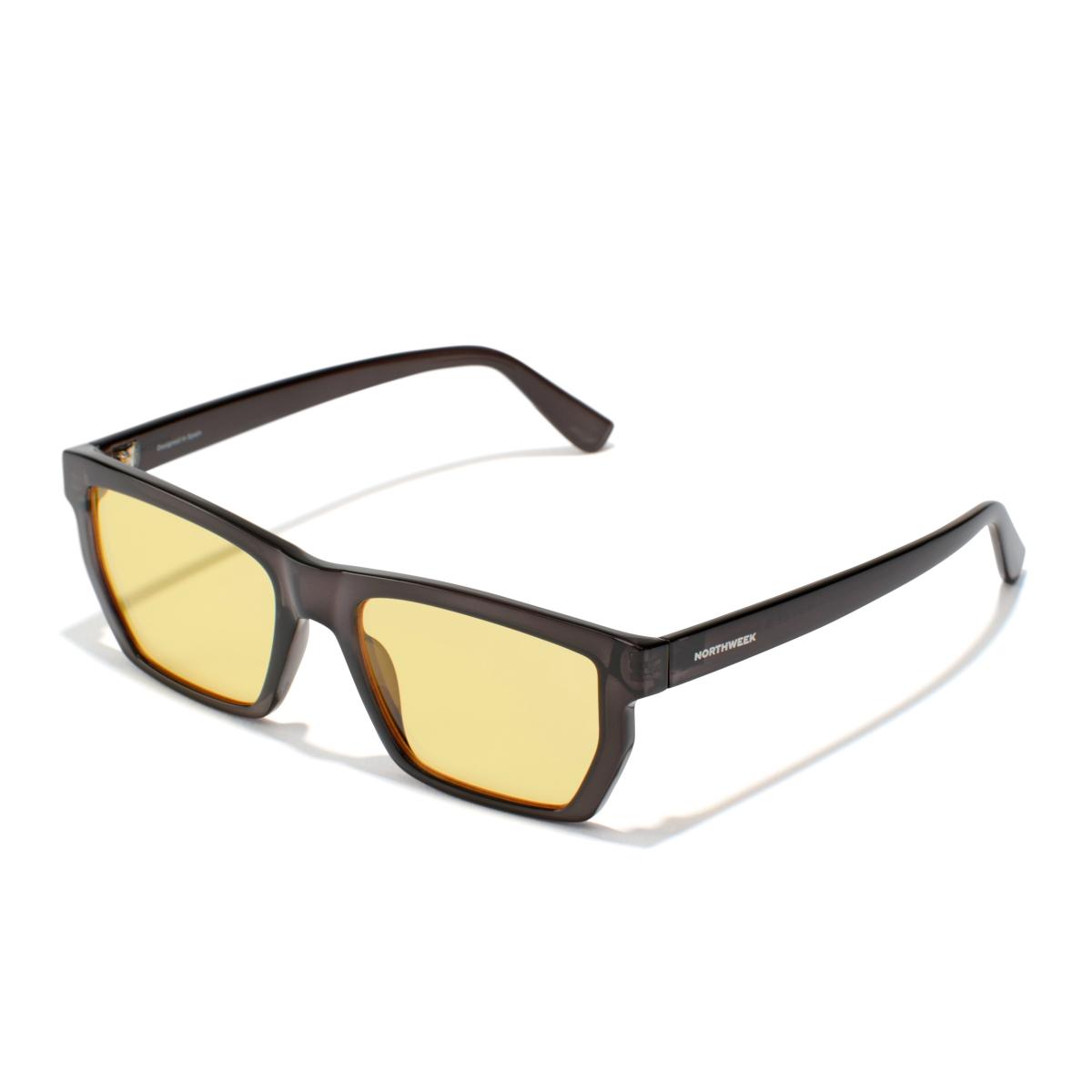 Photo Nos Lunettes de Soleil Hawkers Prism - Black Yellow
