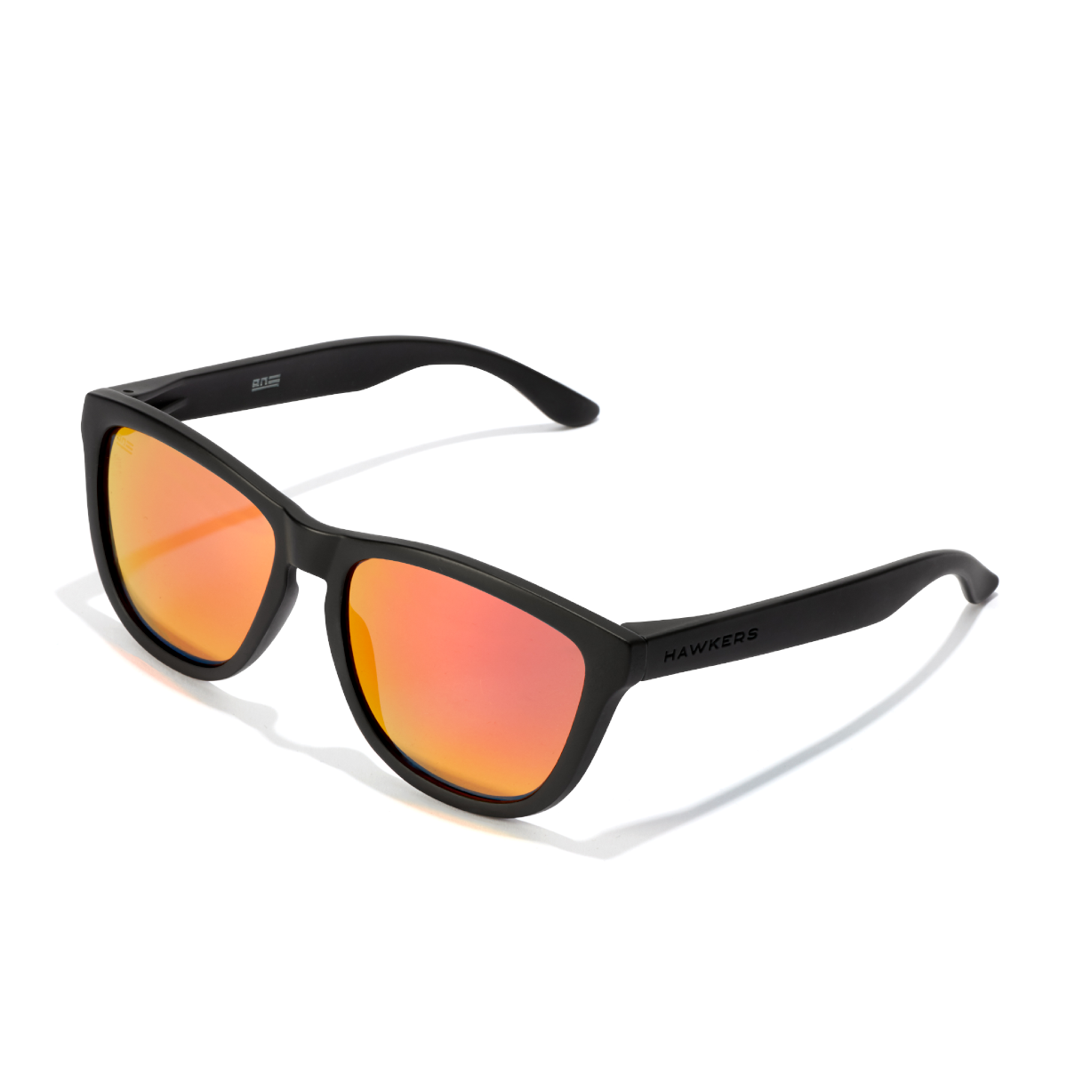 Photo Nos Lunettes de Soleil Hawkers Carbon Black - Ruby One